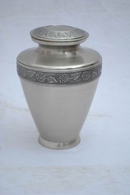 PEWTER ENGRAVED CREMATION URN
ITEM NO. 6280
MATERIAL:- SOLID BRASS PEWTER URN
SIZE:- 25 CMS.
CAPACITY:- 3.50 M.LITER
FINISH:- PEWTER ANTIQUE ENGRAVED BAND
PACKING :- SINGLE BOX UNDER 4 PCS MASTER CARTON
Keywords: PEWTER ENGRAVED URN