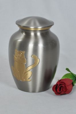 PET URN
ITEM NO. 6872
MATERIAL:- BRASS ODC PET URN.
SIZE:- 20 CMS.
CAPACITY:- 2.50 ML
FINISH:- MAT PEWTER ENGRAVED POLISH CAT.
PACKING :- SINGLE BOX UNDER 4 PCS MASTER CARTON
Keywords: ASHES FOR POT
