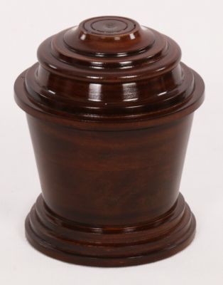 WOOD PET URN
ITEM NO. 7168
DESCRIPTION:-  WOODEN PET URN
SIZE:- 16X14 CM.
CAPACITY:- 0.500 ML
FINISH:- WALNUT FINISH.
PRICE:-
PACKING:- SINGLE BOX STYRO FOAM UNDER 24 PCS OF MASTER CARTON
Keywords: FUNERAL URN