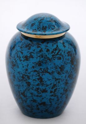 PET URN
ITEM NO. 7216
MATERIAL:- BRASS CLASSIC 
SIZE:- 15 CMS.
CAPACITY:- 1.50 ML
FINISH:-  BLUE BLACK SHADED GOLDEN LINE
PACKING :- SINGLE BOX UNDER 12 PCS MASTER CARTON
Keywords: PET URN