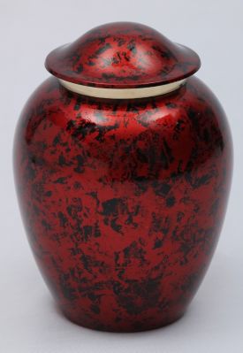 PET URN
ITEM NO. 7219
MATERIAL:- BRASS CLASSIC 
SIZE:- 15 CMS.
CAPACITY:- 1.50 ML
FINISH:-  RED & ROYAL BLACK SHADED WITH GOLDEN LINE
PACKING :- SINGLE BOX UNDER 12 PCS MASTER CARTON
Keywords: ASHES FOR POT